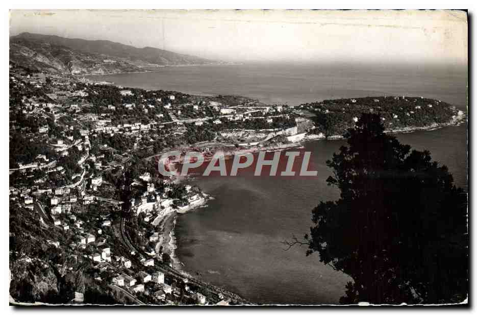 CPM Roquebrune Cap Martin Vue Sur Menton et la Riviera italienne 