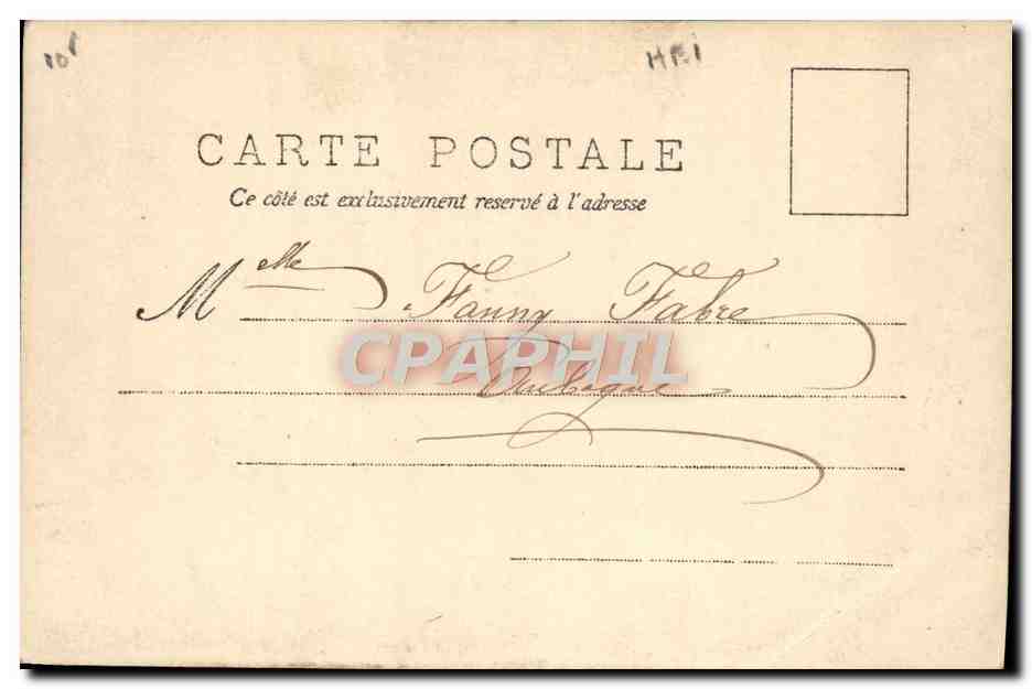 La Voie Douloureuse — Salut militaire — R.P.I. n° 70567 — Verso