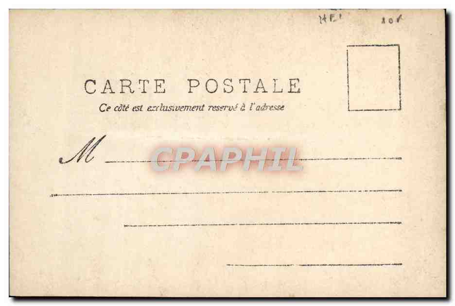 CPA La voie douloureuse Les adieux  — Back
