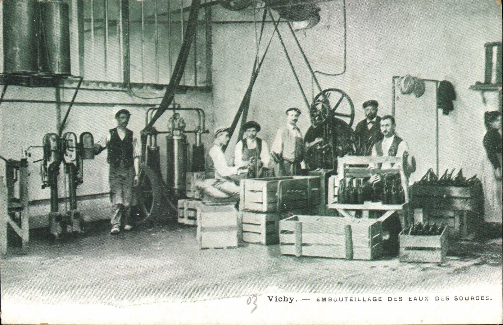 Vichy — Embouteillage des eaux des sources — n°03