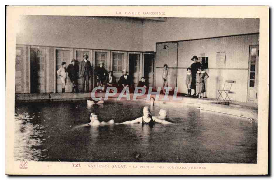 SALIES-DE-SALAT — La piscine des Nouveaux Thermes — Phototypie Labouchouse Toulouse