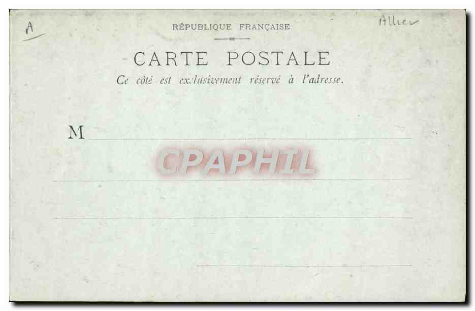 Source Grande Grille — Vichy — éditeur non visible — Verso