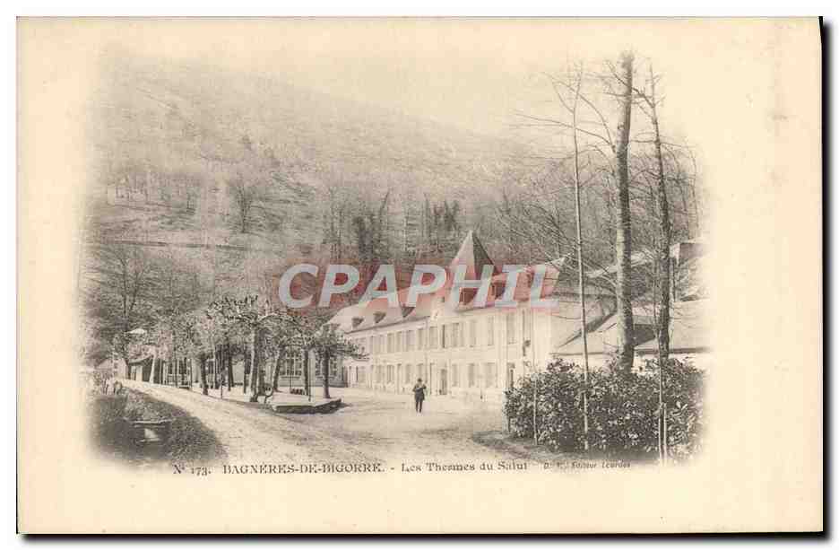 CPA Thermalisme Bagneres de Bigorre Les thermes du salut 