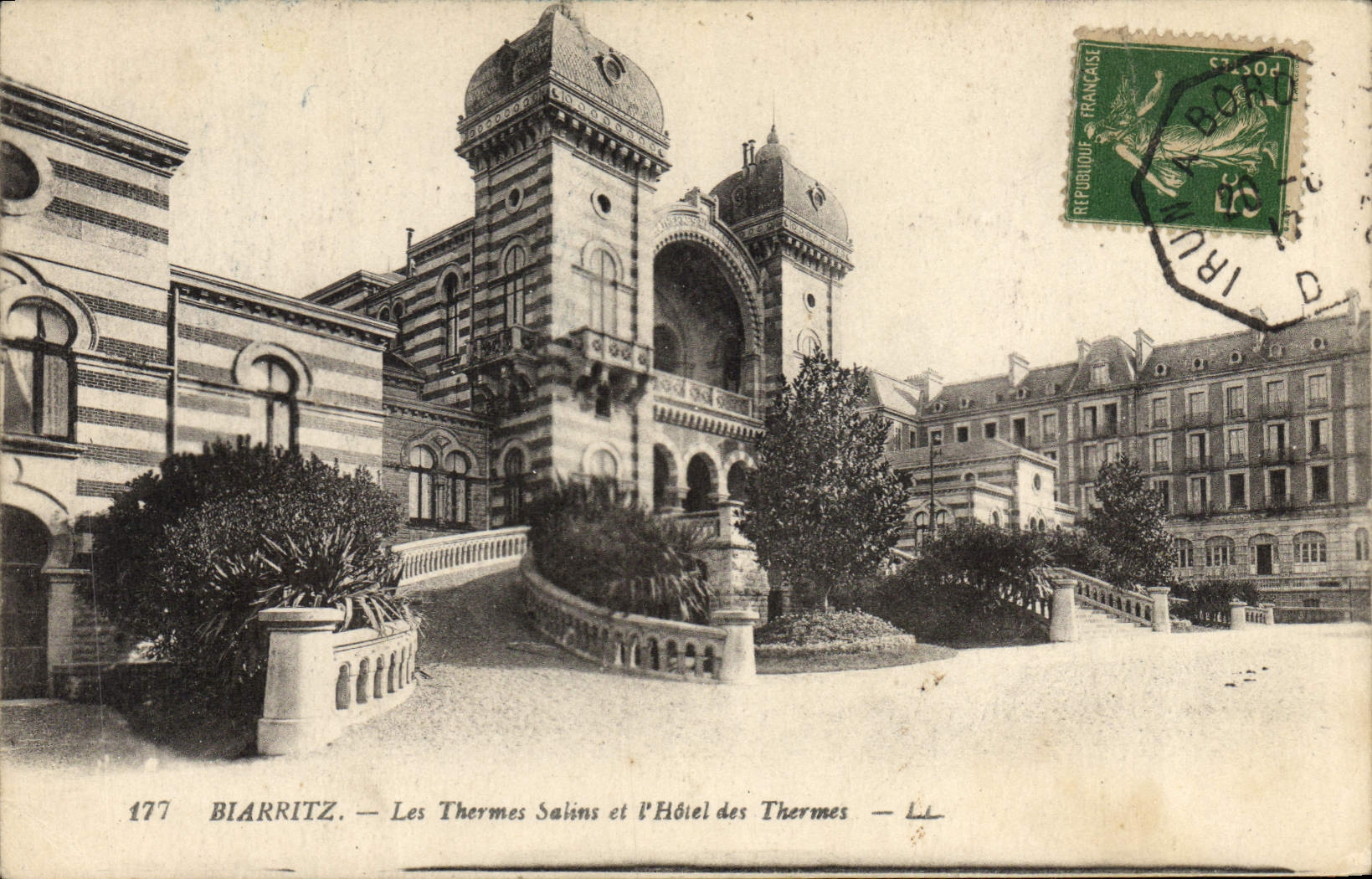 CPA Thermalisme Biarritz Les thermes et l'hotel des Thermes