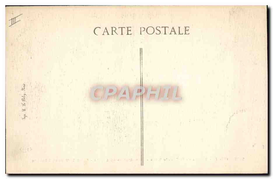 CPA Thermalisme Vichy Source de la grande grille  — Rückseite
