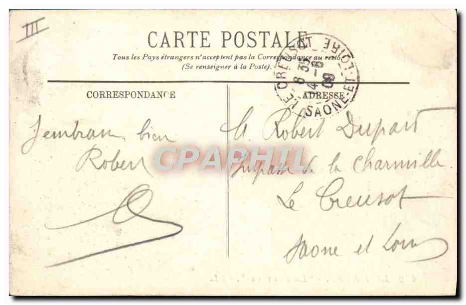 Le Havre — Vue nocturne d'un paquebot — Éditeur Le Havre, n° 406 — Verso