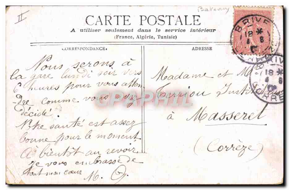 CPA Bateau Paquebot Bordeaux Embarquement a bord de l'Atlantique — Reverso