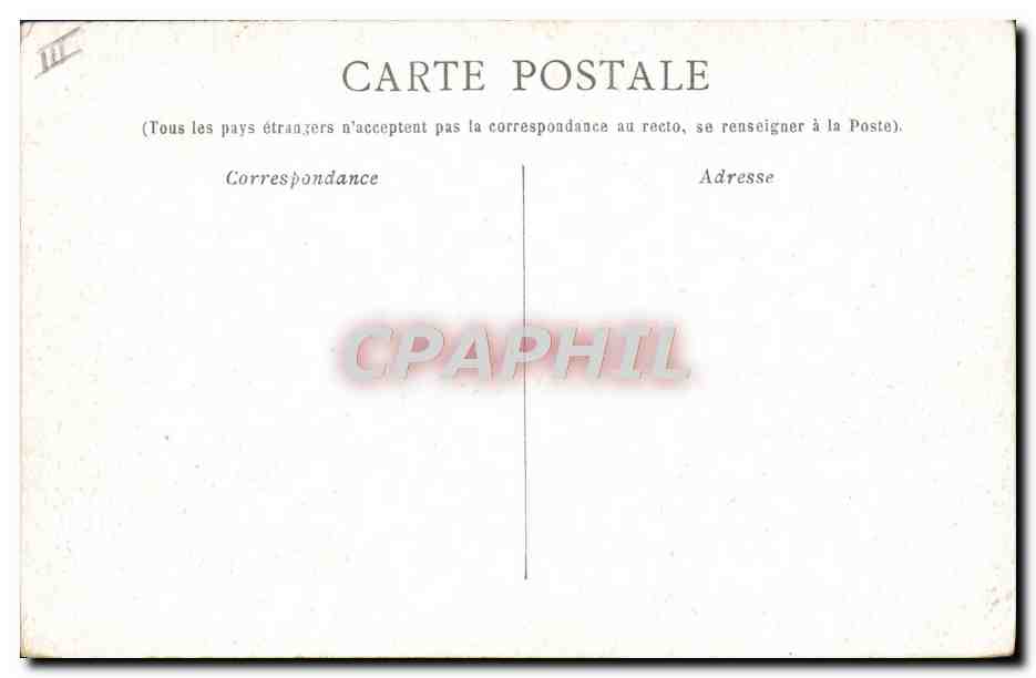 Marseille — Départ d'un Transatlantique — Éditeur non identifié, n° de série non visible — Verso