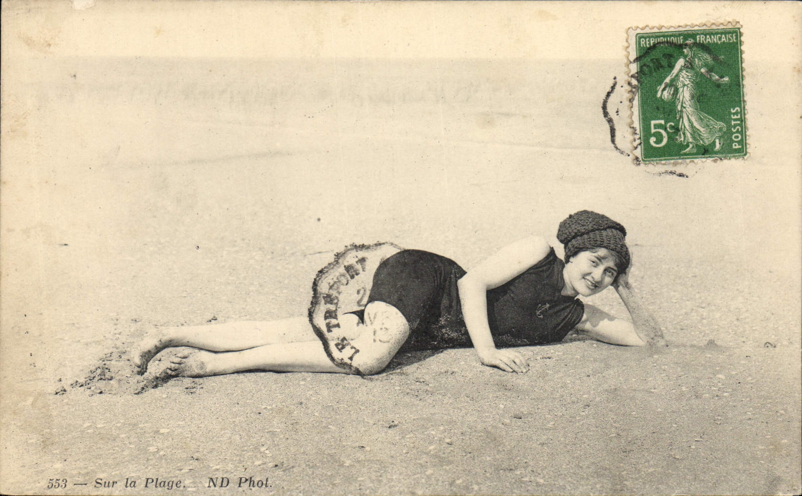 Sur la Plage — ND Phot. — série 553
