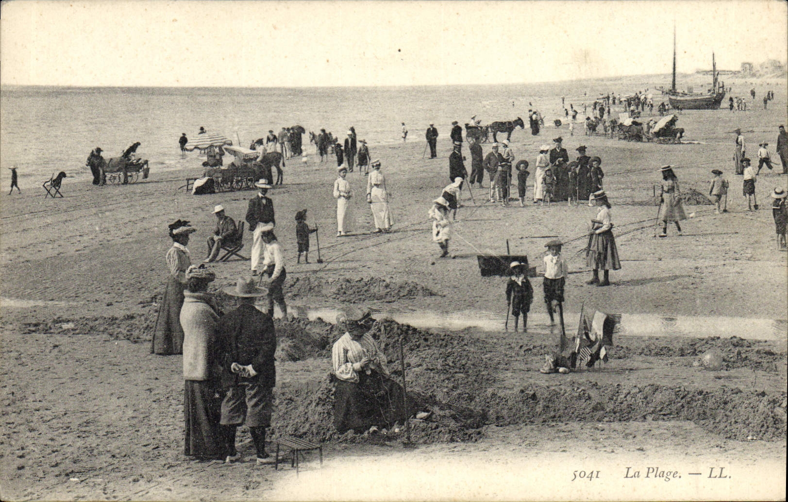 La Plage — LL. — 5041 - Anverso