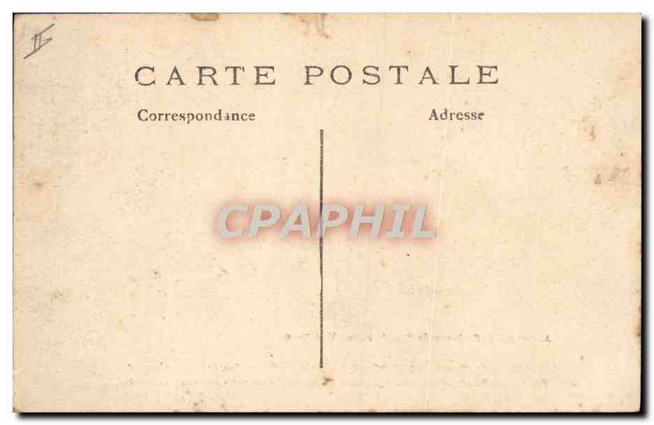 CPA Militaria Canon de 120 long pendant le bombardement  — Rückseite
