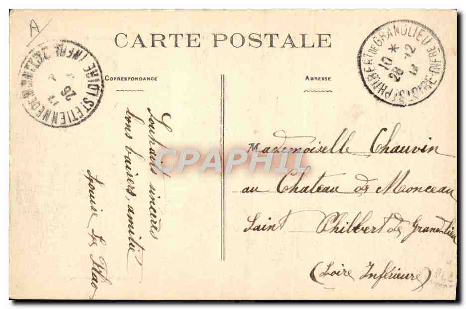 CPA Militaria Artilleurs anglais et leurs canons revenant du front  — Rückseite