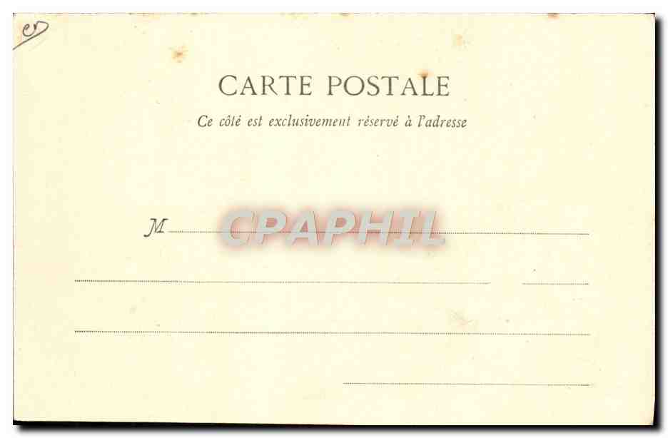 CPA Folklore Biarritz Attelage Basque Boeufs — Rückseite