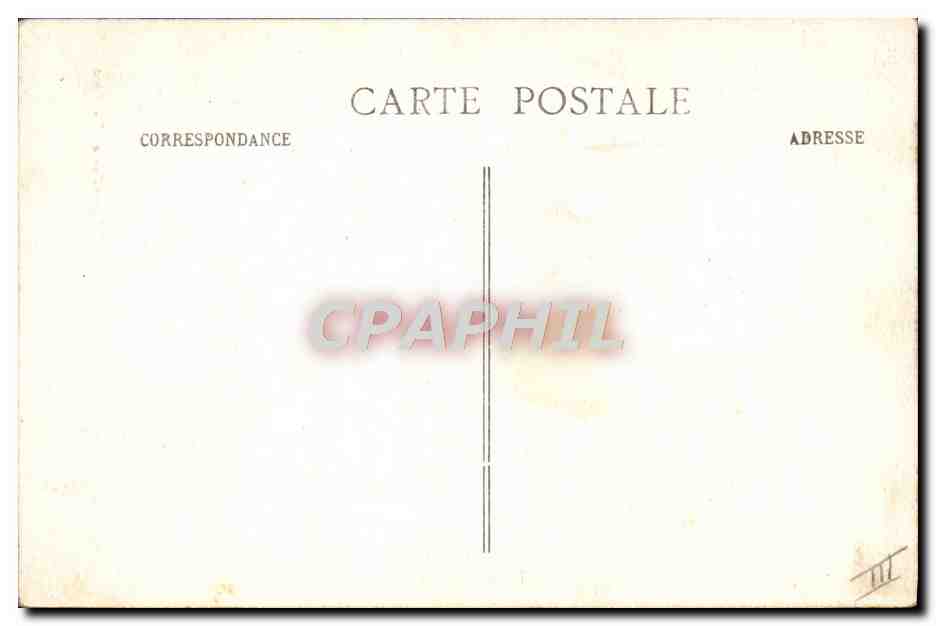 CPA Folklore Type Bethmalais Ariege — Verso