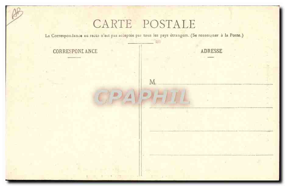 CPA Folklore Type de Bethmalaise pres Castillon Ariege  — Verso