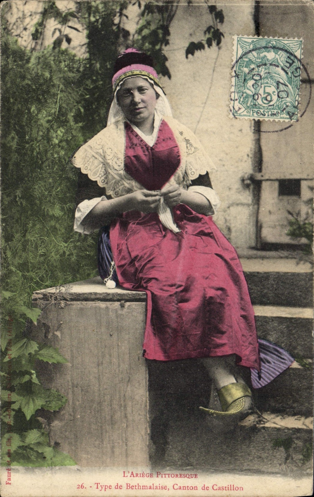 L'Ariège Pittoresque — Type de Bethmalaise, Canton de Castillon — Faure & fils, n°26