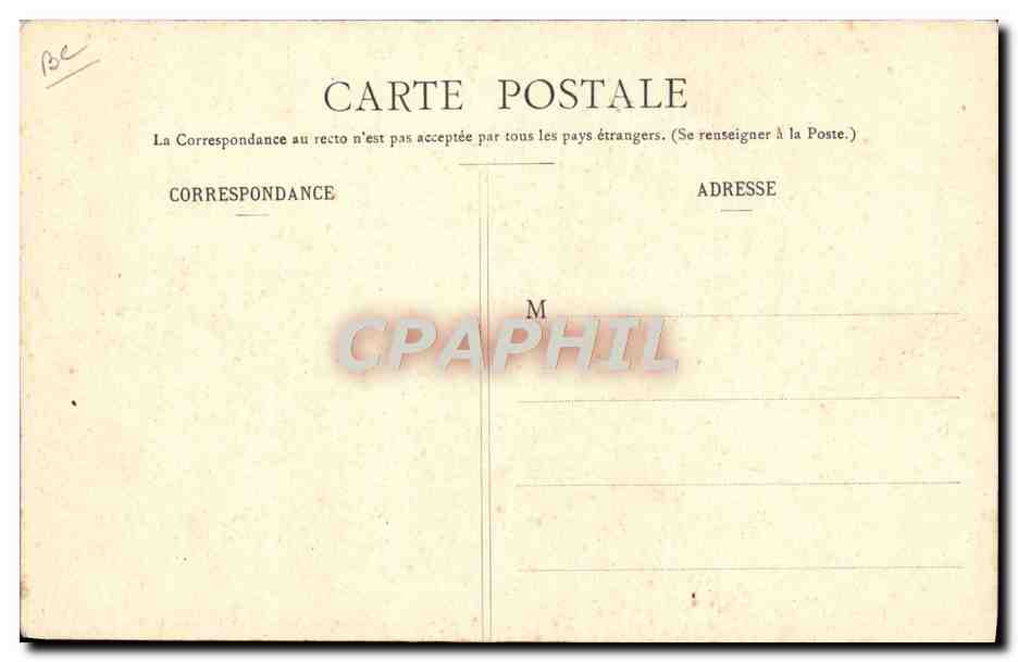 CPA Folklore Ariege Type de Bethmalaise pres Castillon — Verso