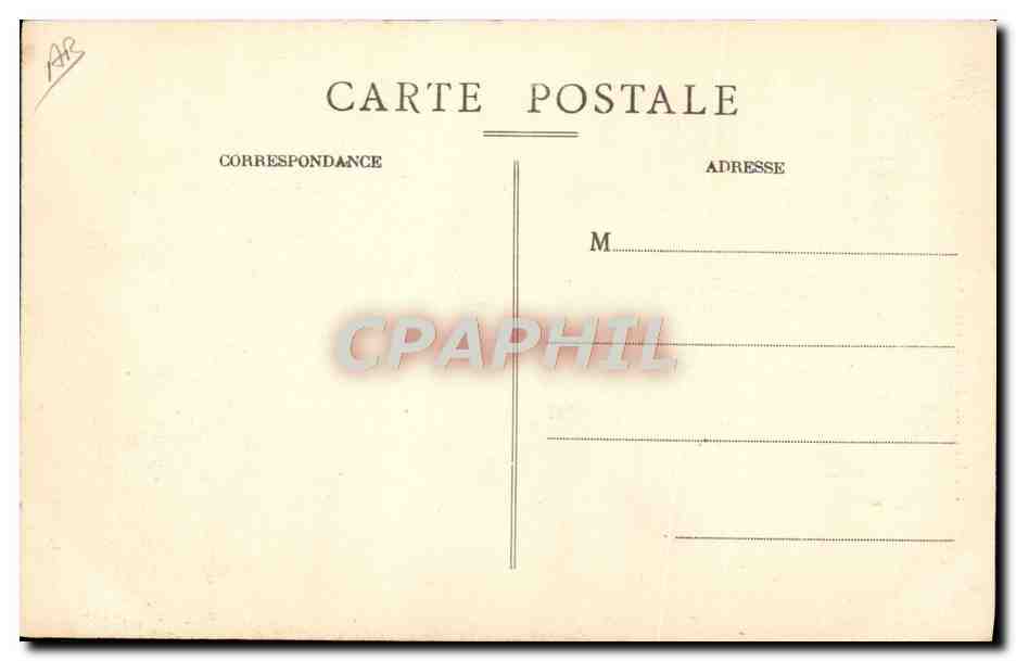 CPA Folklore Bethmalaise aux champs  — Verso