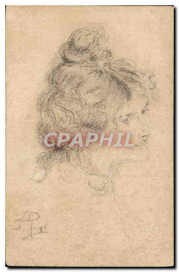 CPA Fantaisie Illustrateur Femme 