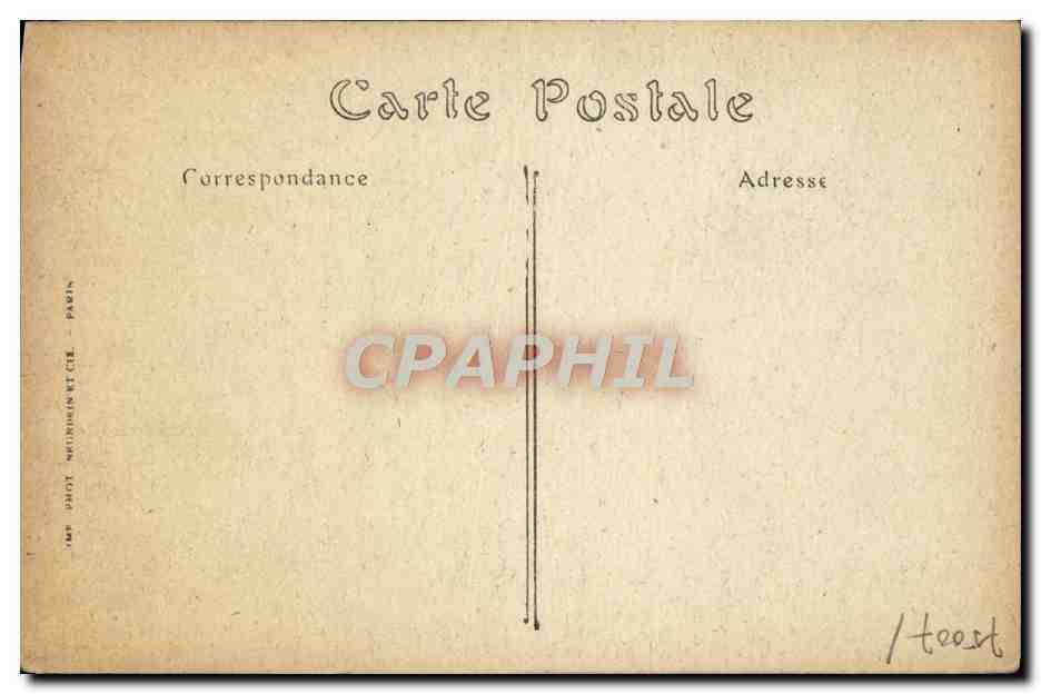 CPA Paris L'Eglise Saint Thomas d'Aquin — Verso