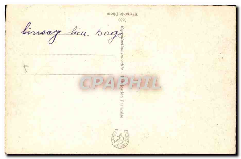 CPM Paris Notre Dame — Verso