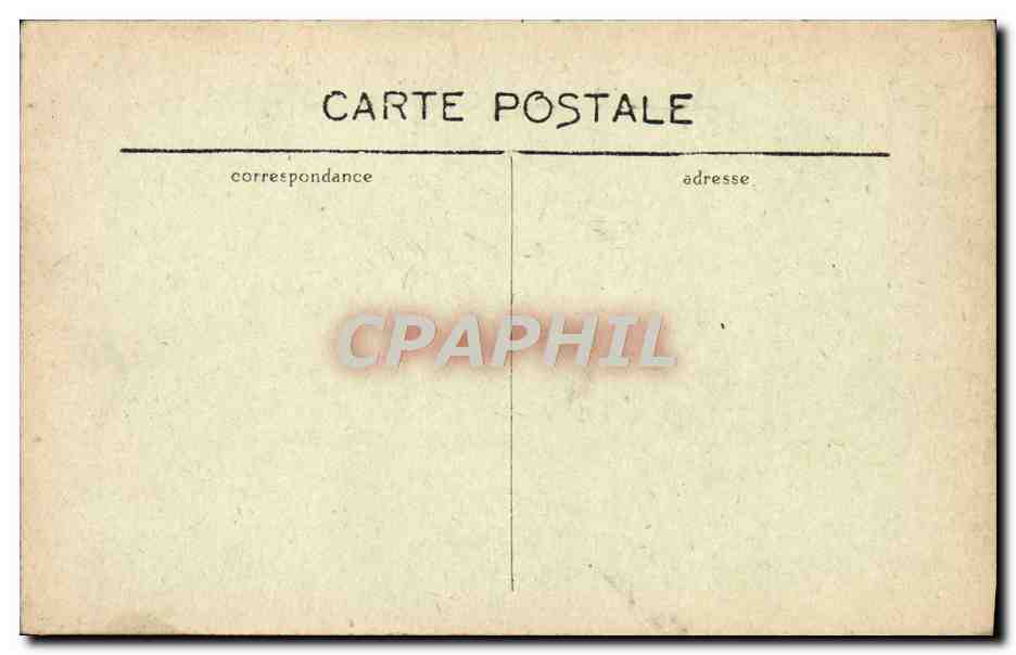 CPA Paris Le Dome des Invalides — Rückseite