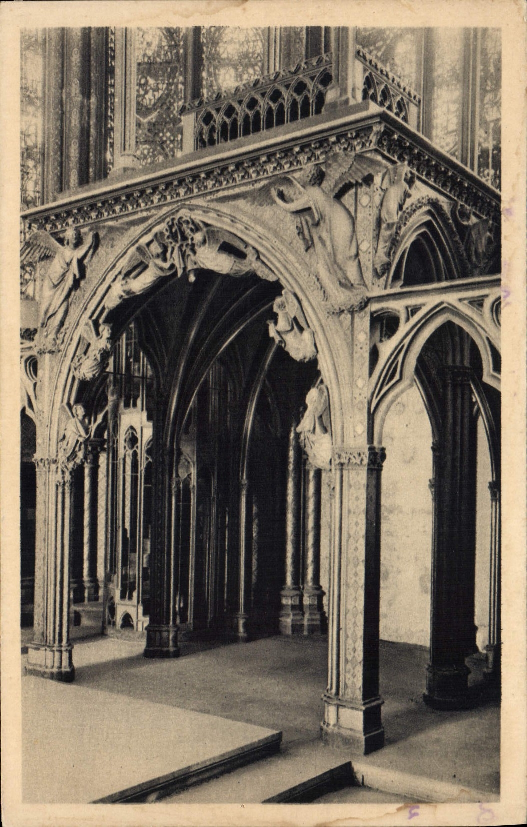 CPA Paris La Sainte Chapelle haute Le reliquaire