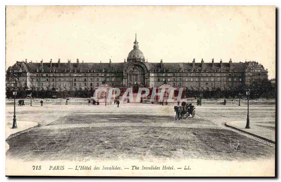 CPA Paris L'Hotel des Invalides 