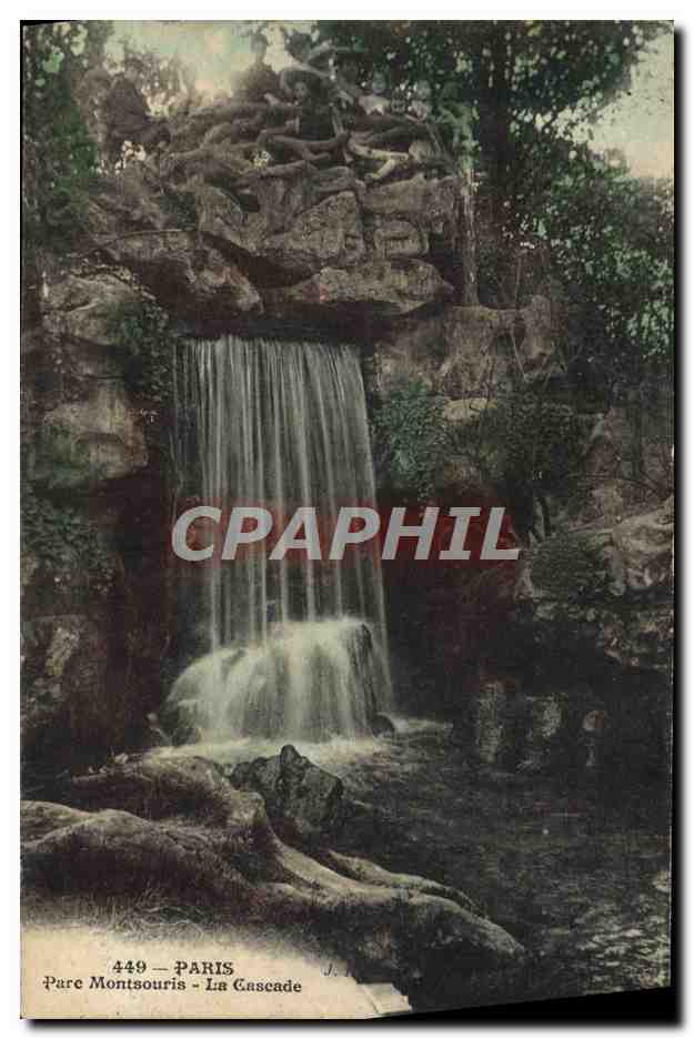 CPA Paris Parc Montsouris La Cascade
