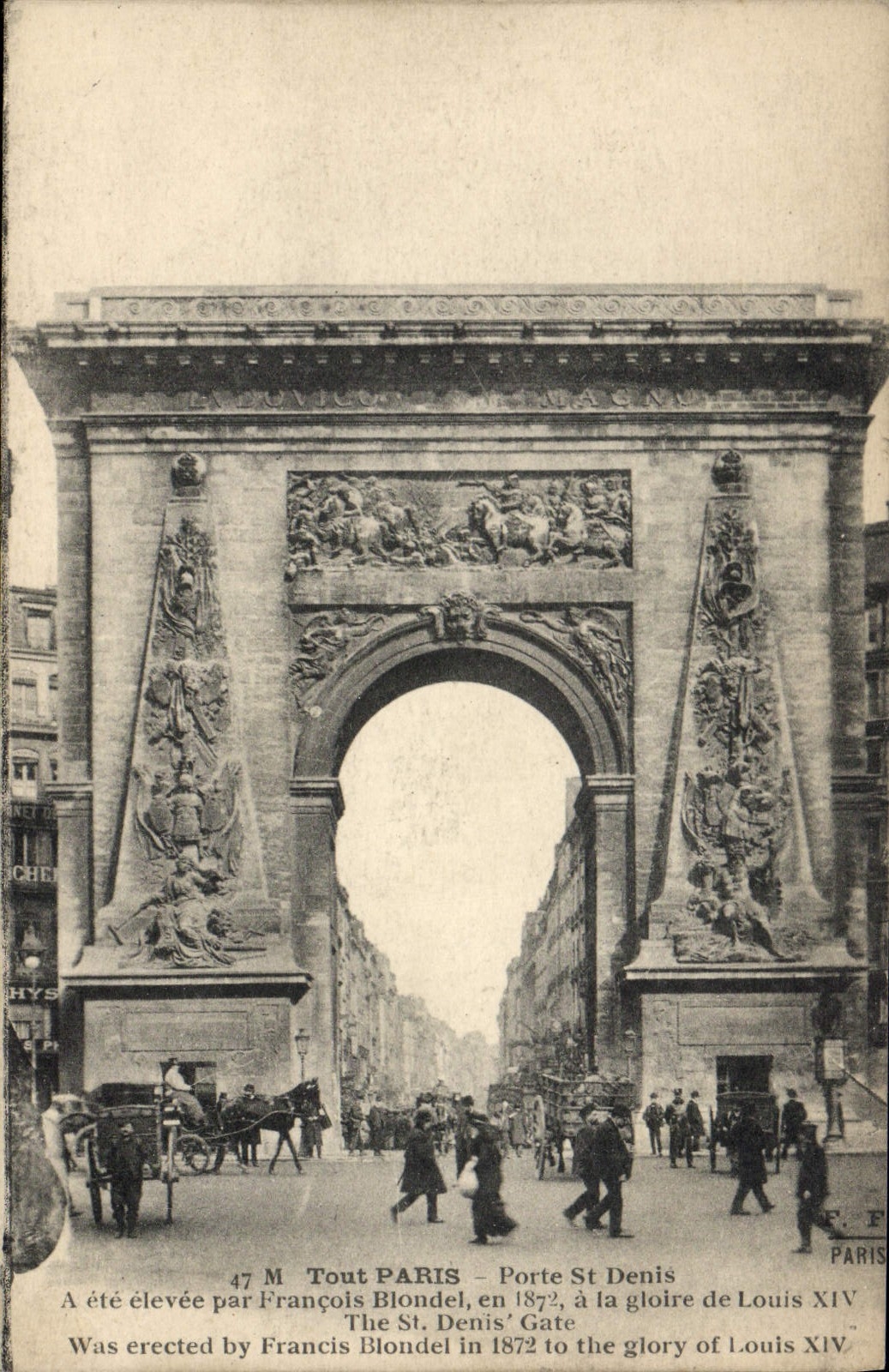 CPA Paris La Porte Saint Denis