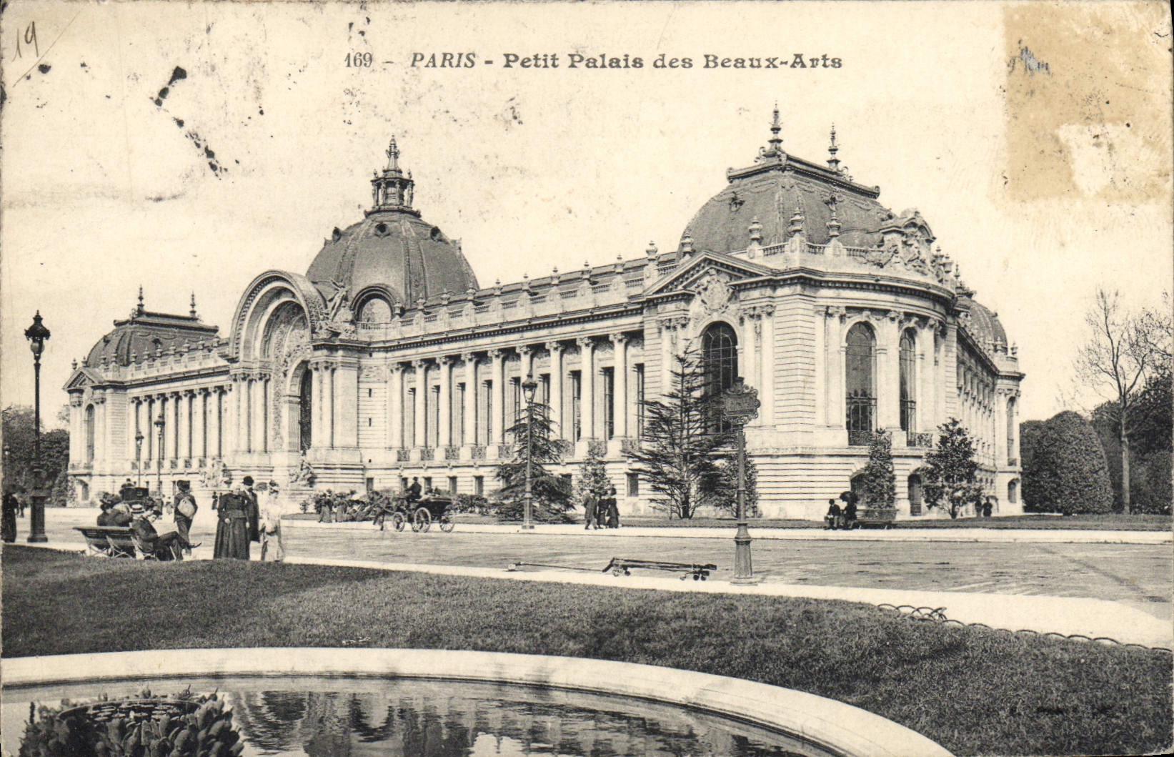 CPA Paris Petit Palais des Beaux Arts
