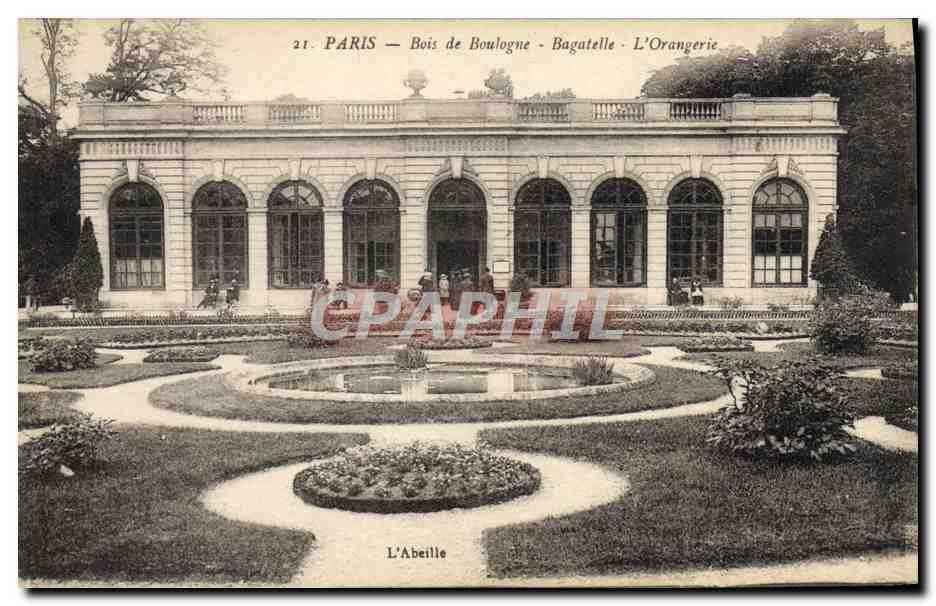CPA Paris Bois de Boulogne Bagatelle L'Orangerie