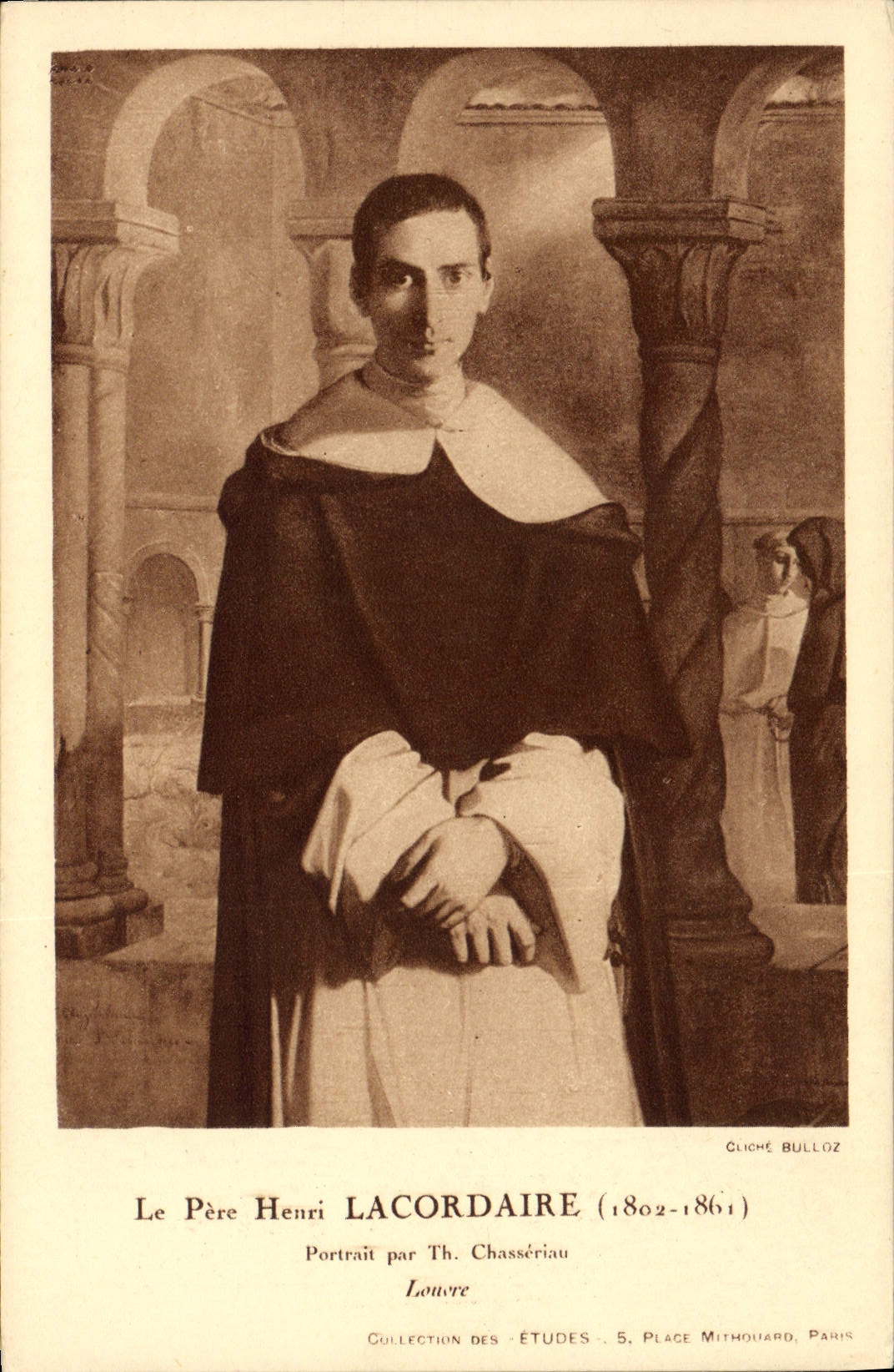 CPA Le pere Henri Lacordaire The Chasseriau Louvre 
