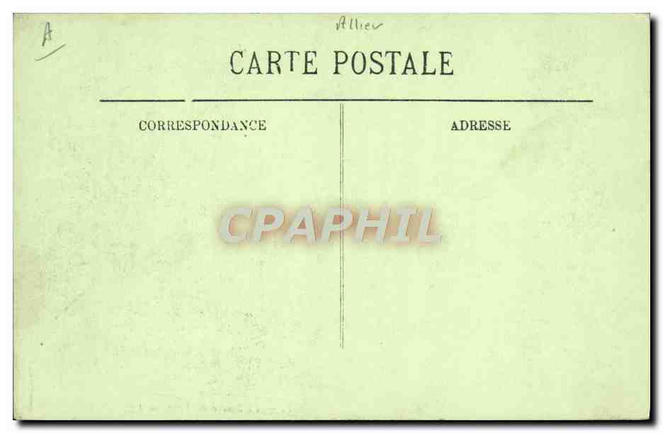 CPA Thermalisme Vichy La source du parc  — Rückseite