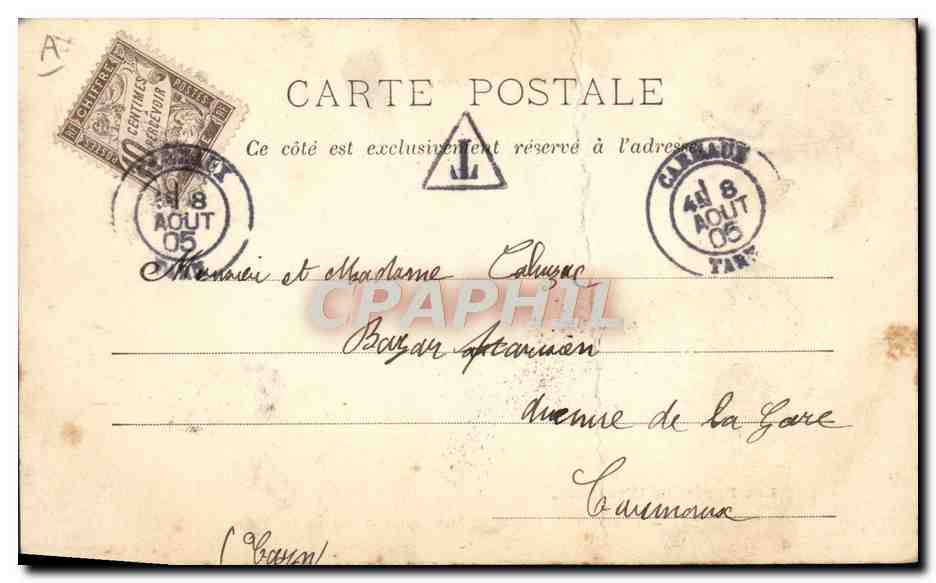 Cauterets — Grotte de Mauhourat et Source des Yeux — Les Pyrénées Illustrées, n°235 — Rückseite