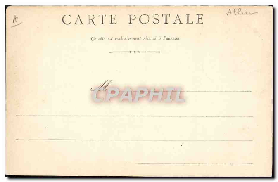 CPA Thermalisme Vichy Source Mesdames  — Rückseite