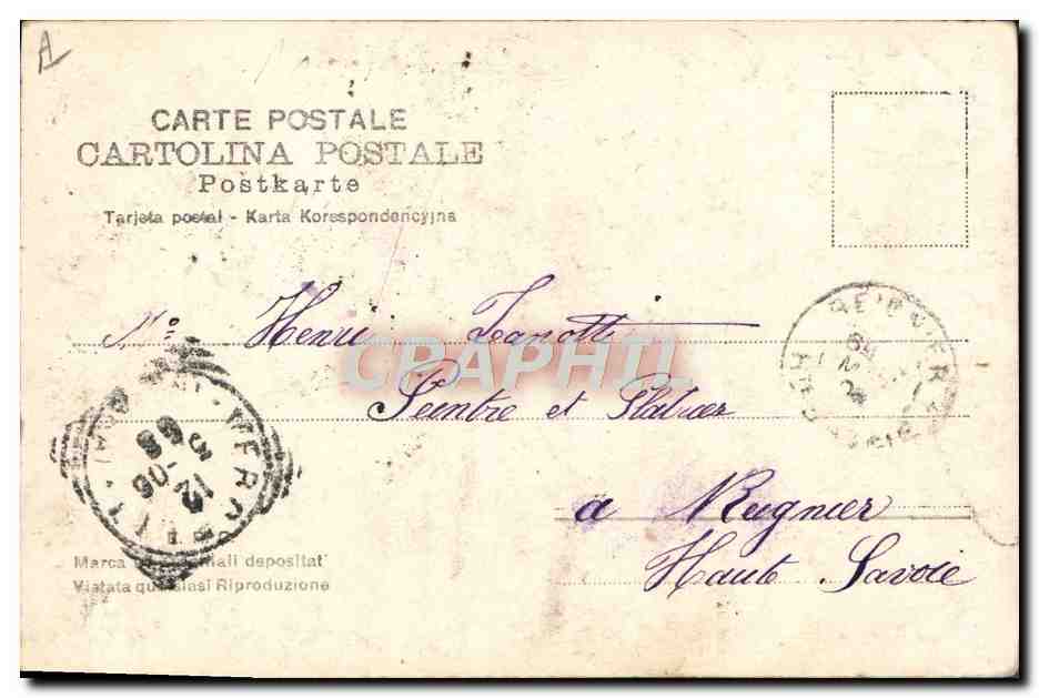 Deux lutteurs en action — scène de lutte — éditeur inconnu, n° 17 — Reverso