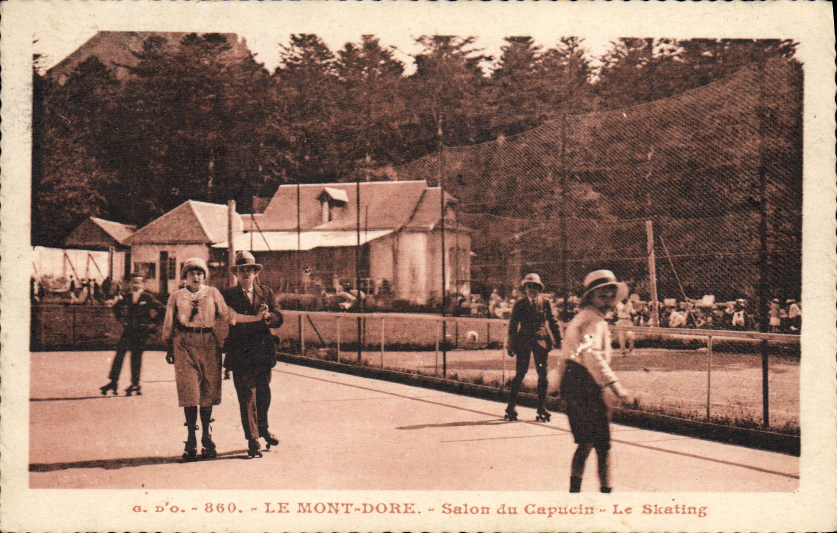 Le Mont-Dore — Salon du Capucin — Le Skating — g.d'o. - 860