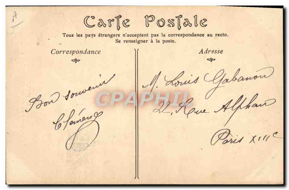 Le Pont d'un Steamer de la Compagnie Générale Transatlantique — Le Havre — Éditeur ND Pibli, n° 72 — Reverso