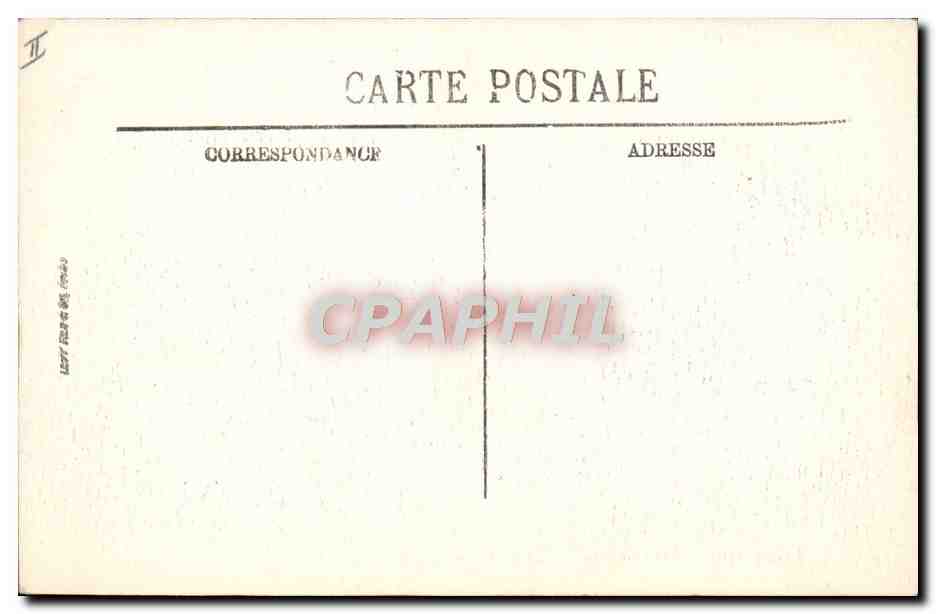 CPA Bateau Paquebot Marseille Arrivee d'un courrier par gros temps — Verso
