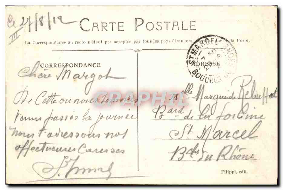 CETTE — I Docks della Compagnia Transatlantica — Filippi, editore — Verso