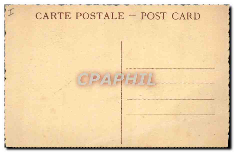 CPA Bateau Paquebot Les escales de la Fabre Line  — Verso