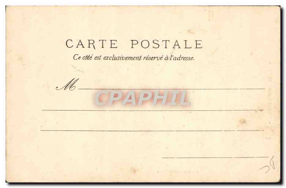 CPA Fantaisie Illustrateur Gardes francaises 1788 — Rückseite