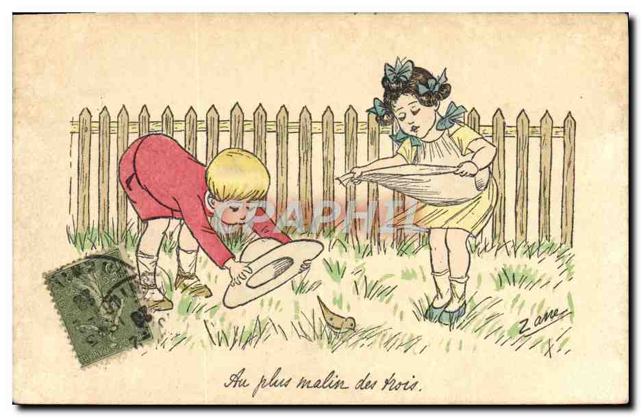 CPA Fantaisie Illustrateur Enfants