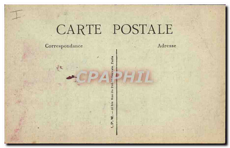 CPA Paris Jardin des plantes Caimans ou alligators de Mississipi — Rückseite