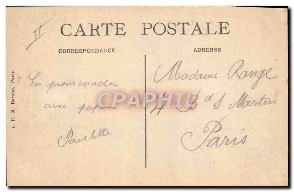CPA Paris Jardin des plantes Caimans ou alligators du Mississipi  — Rückseite