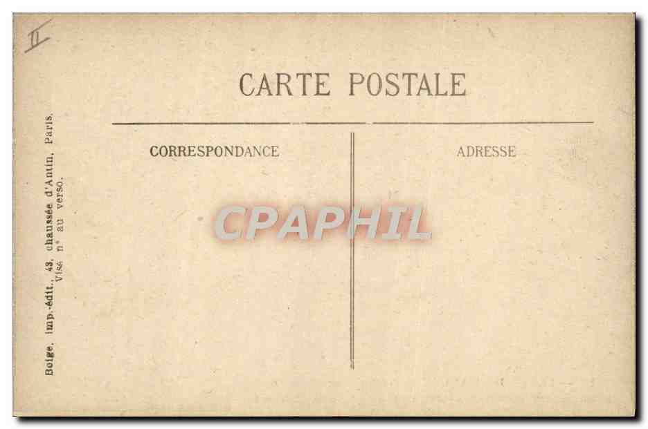 CPA Militaria Paris Musee de l'armee Debris du zeppelin n°8 abattu a Badonviller par notre 75 — Rückseite