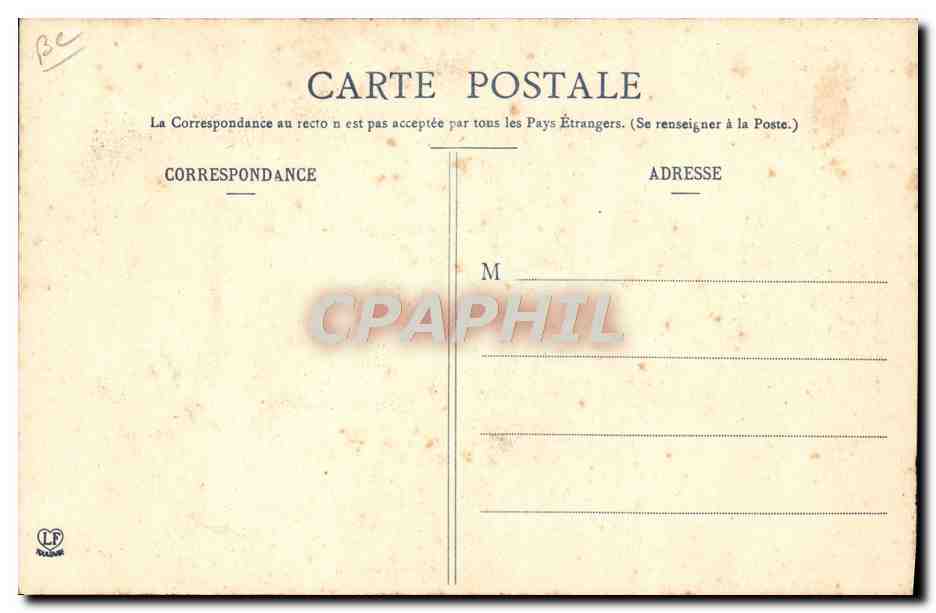 CPA Folklore Pyrenees Ariegeoises Jeune femme de Bethmale  — Verso
