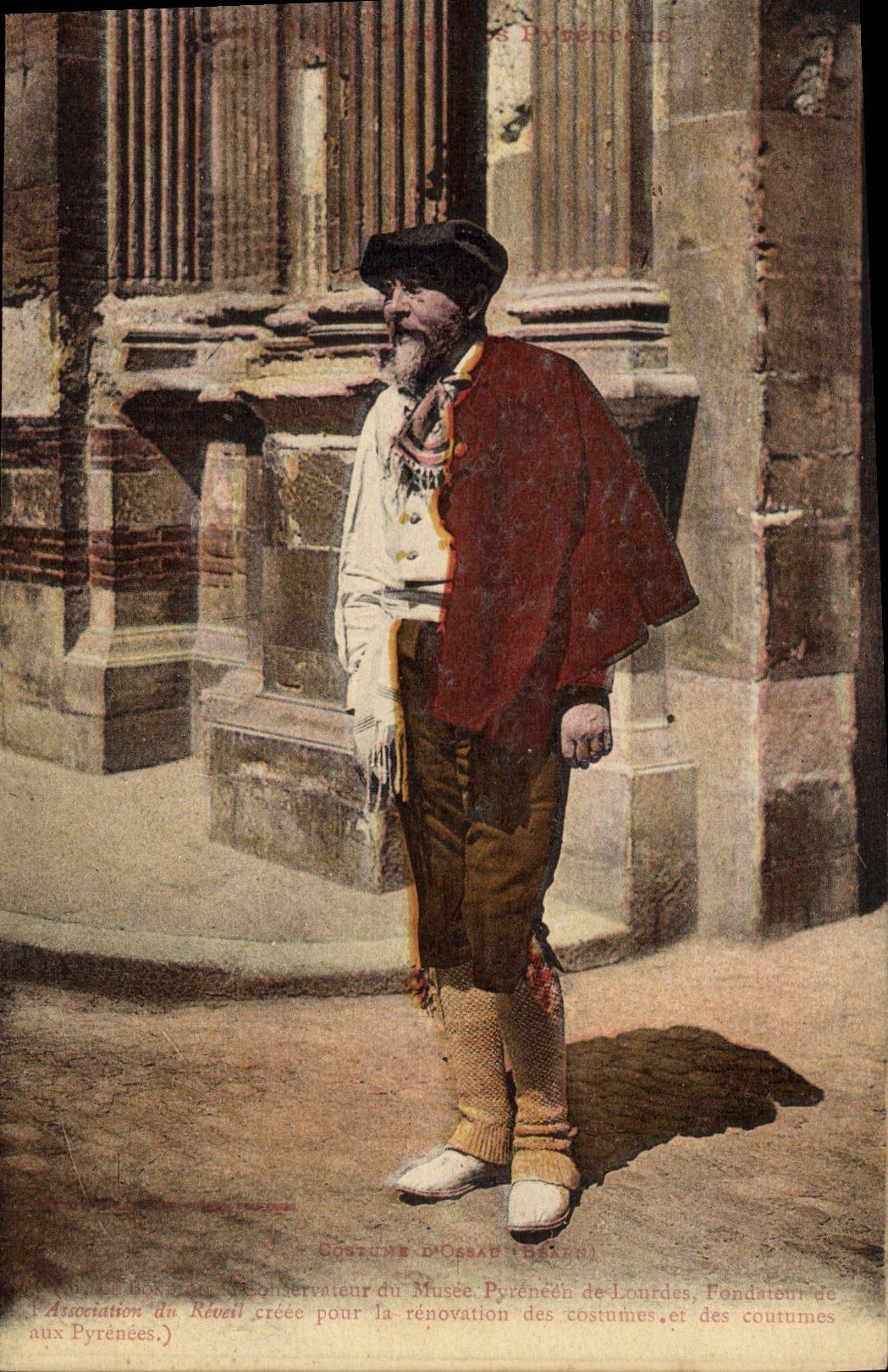 CPA Folklore Costume d'Ossau 
