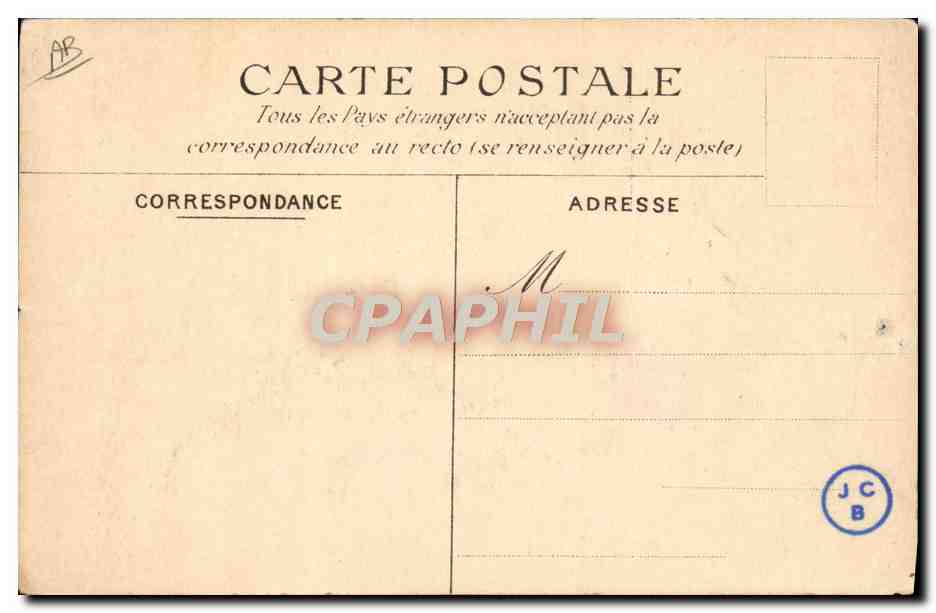CPA Folklore Massat Une massatoise  — Verso